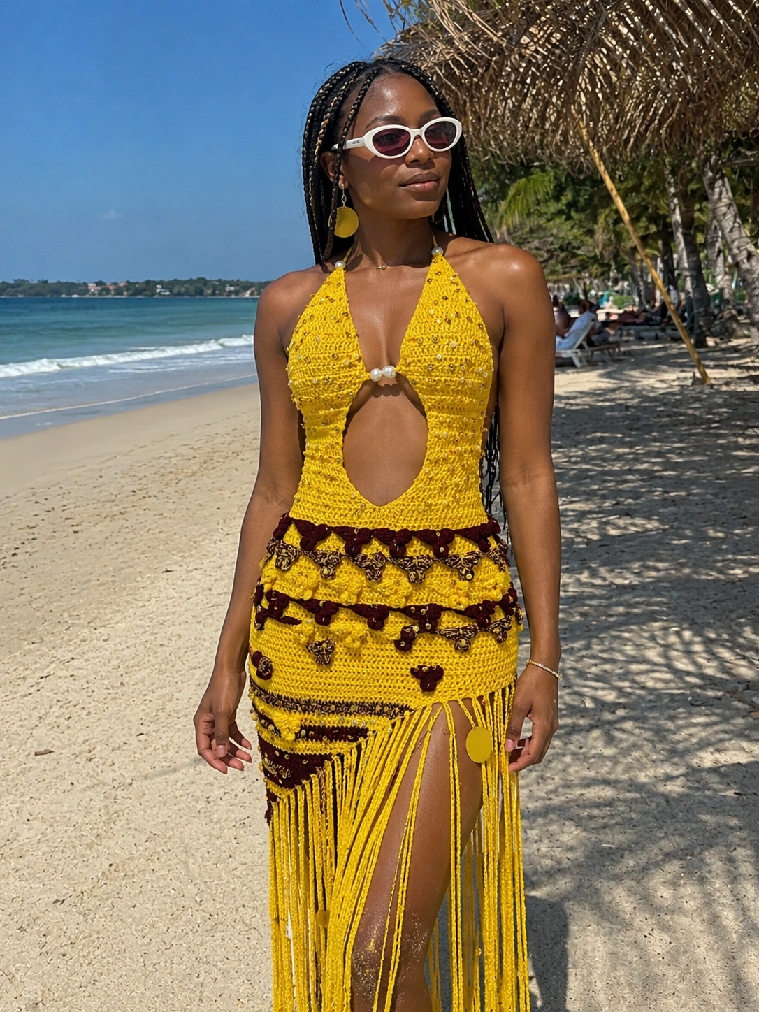 Asymmetrical dress