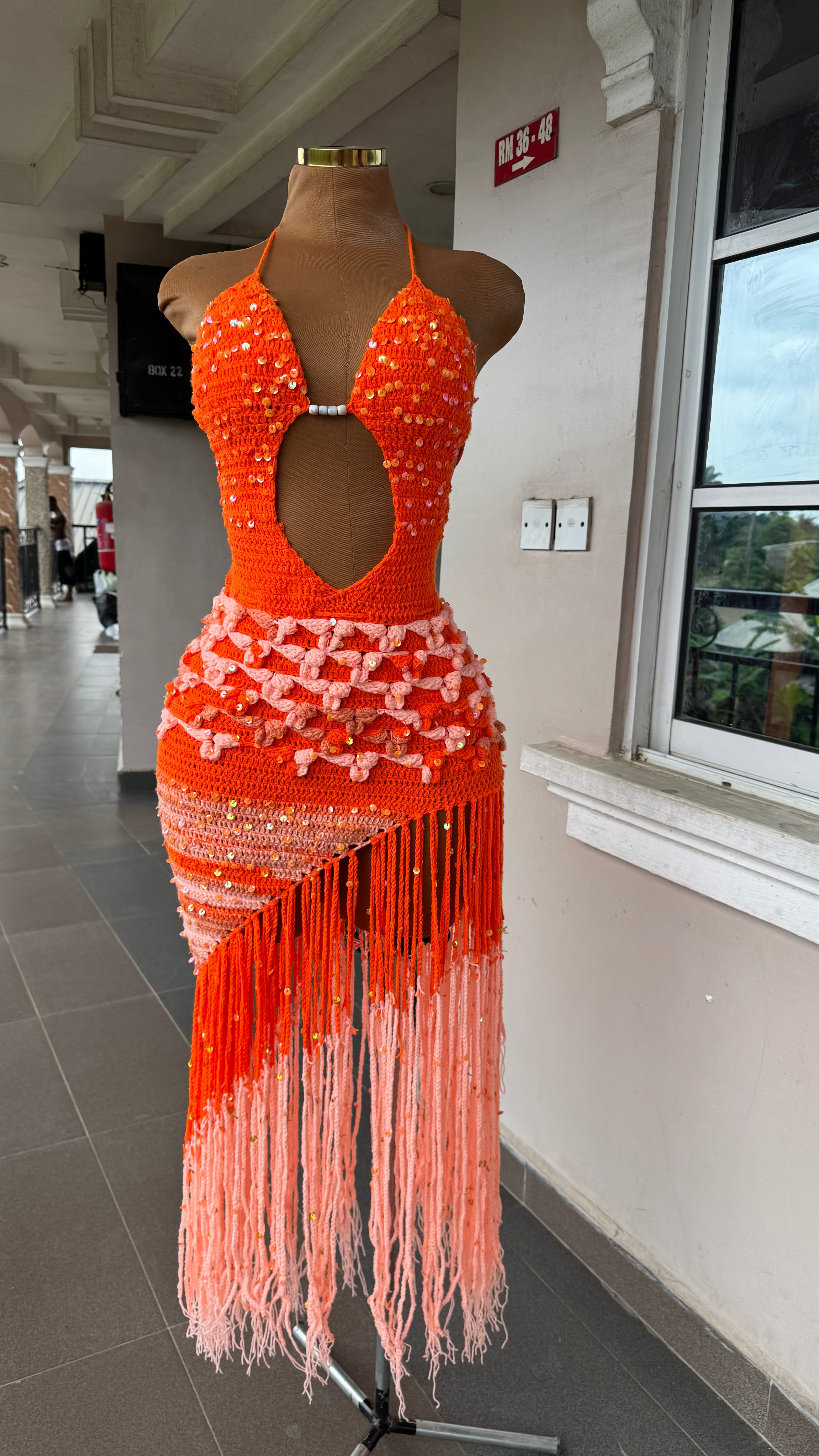 Asymmetrical dress