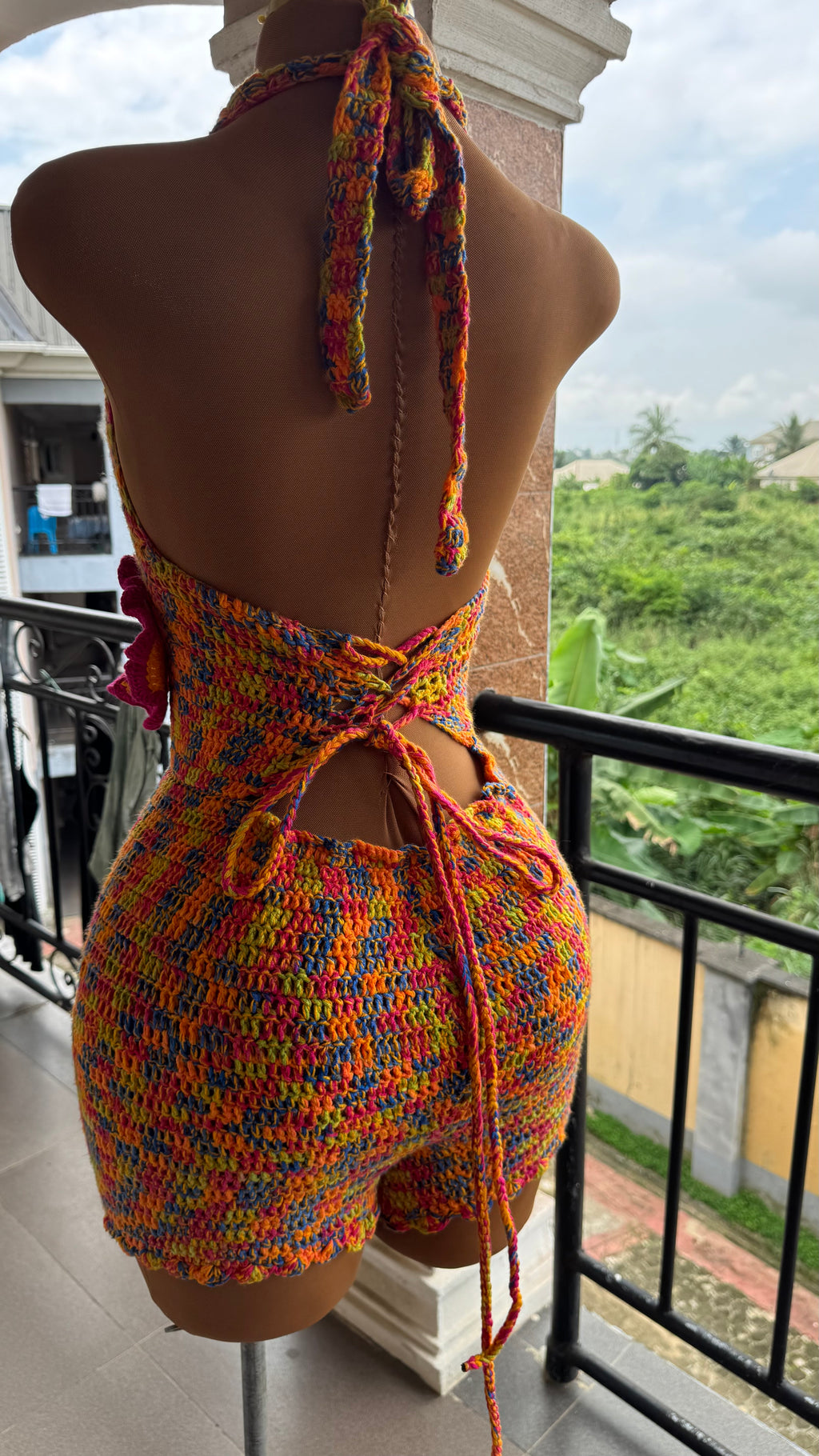 Plumeria Romper