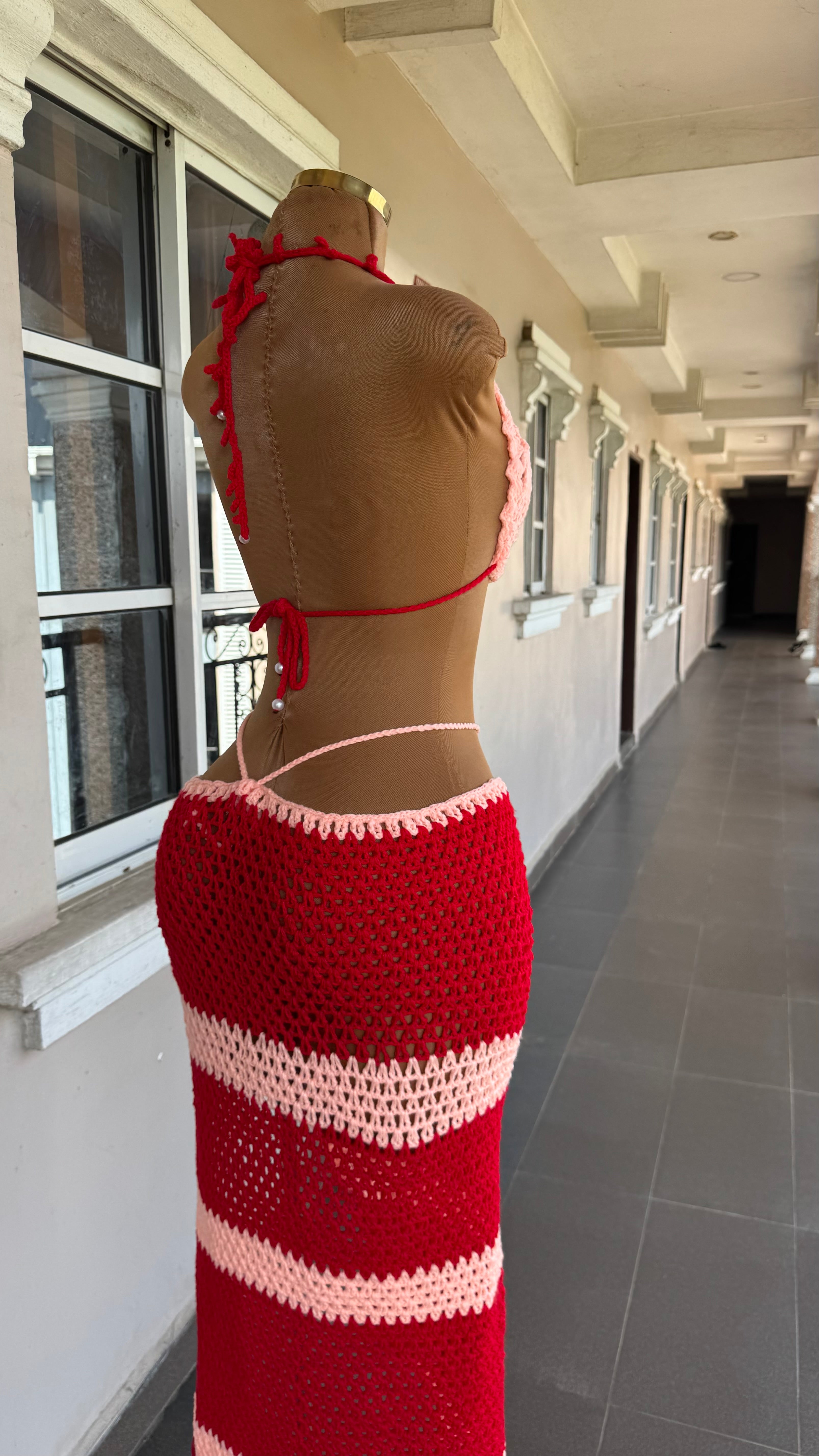 Coral pine set