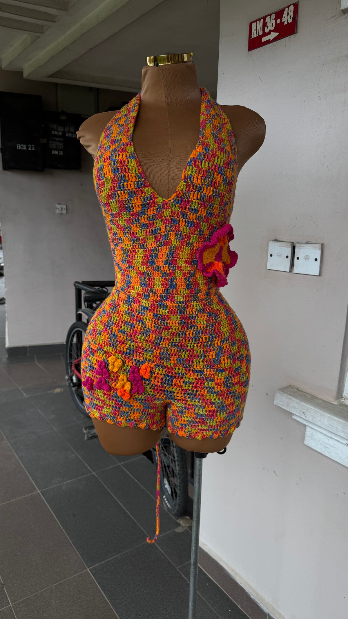 Plumeria Romper