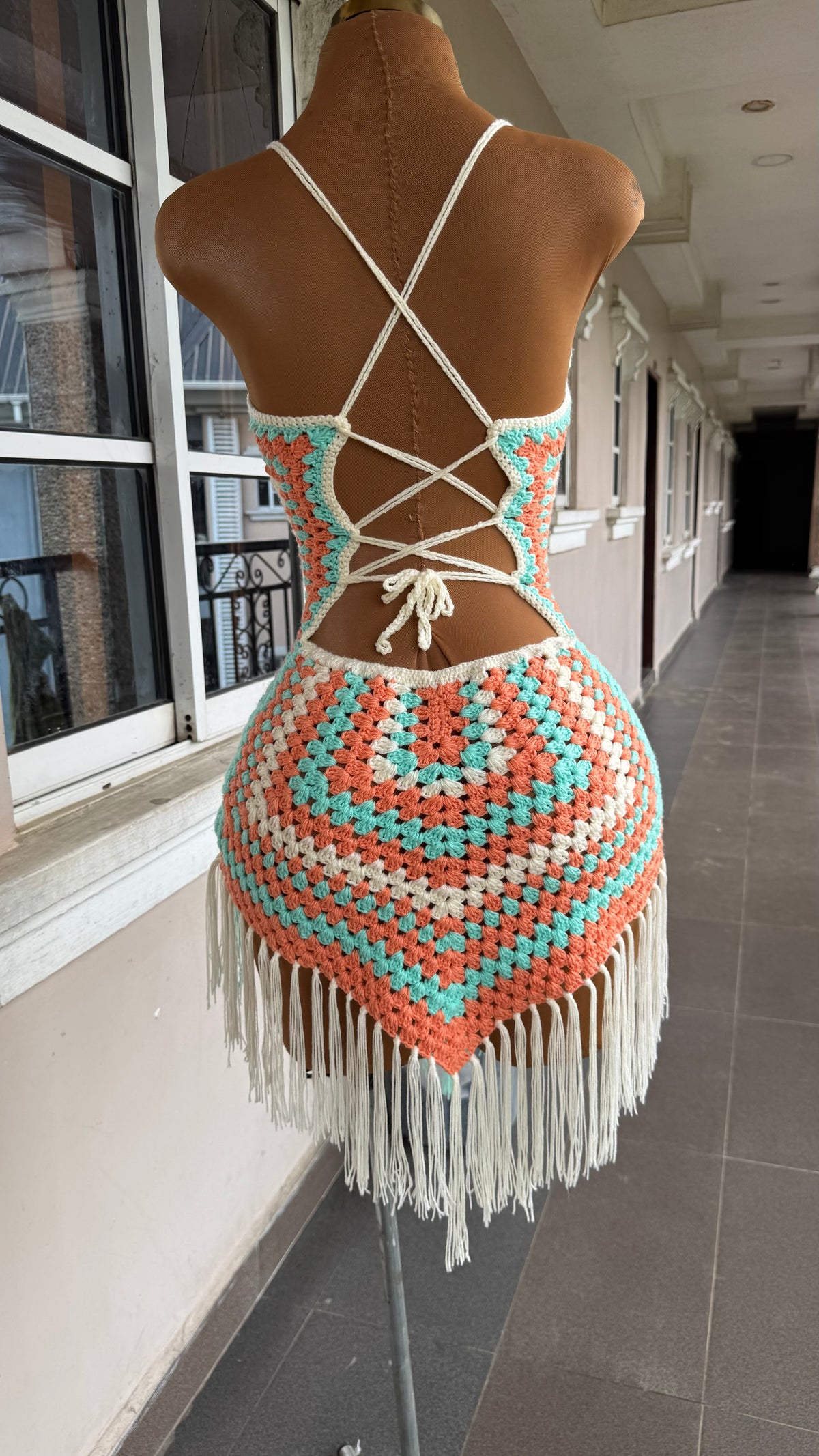 Isla short fringe