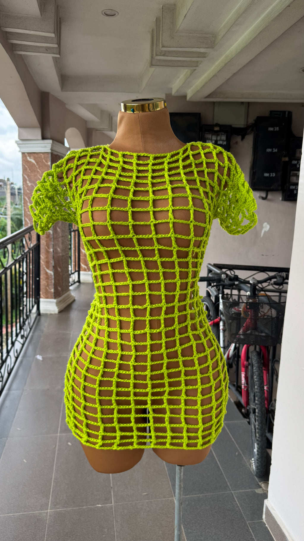 Seabreeze net dress