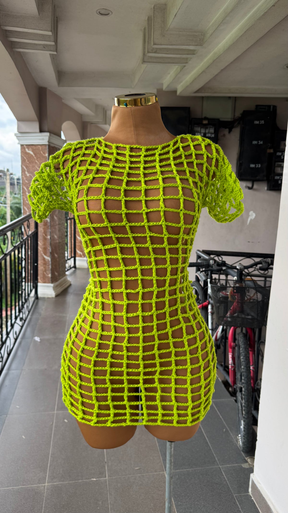 Seabreeze net dress