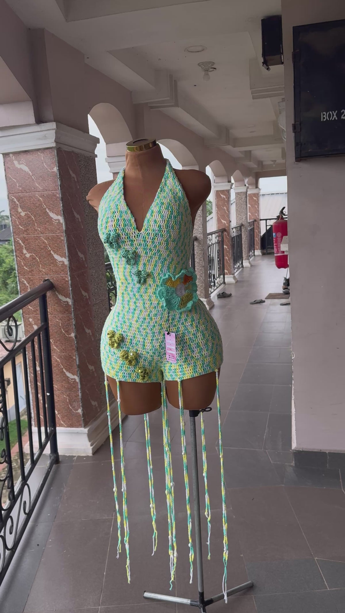 Plumeria Romper